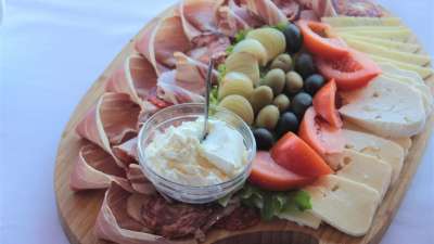 Ham, Cheese and Olives